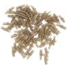 100 Sets 35MM Carp Fishing Fixing Line Connector Sleeve   Clip Tackle Accessory