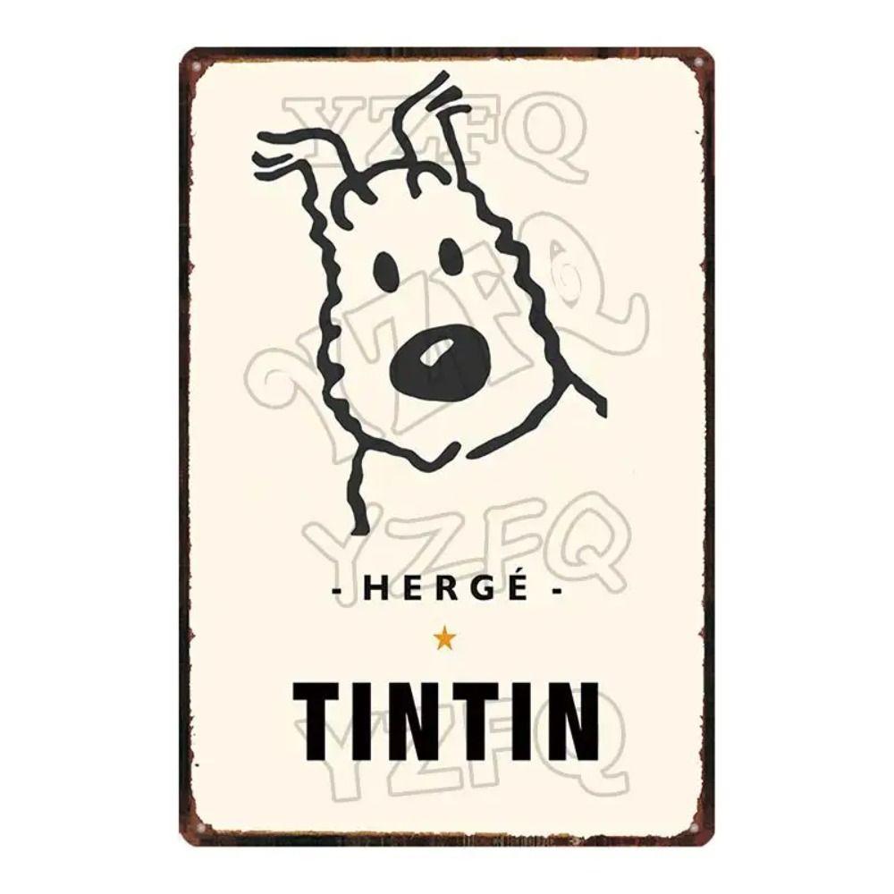 Retro Anime Metal Tin Sign Wall Art 20x30cm
