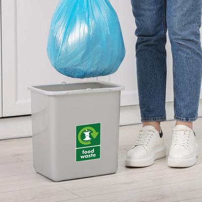 Recycle Sticker for Trash Can Self-Adhesive Waterproof Waste Sorting Signs for Home Office Apartment Hotel School And Public Area