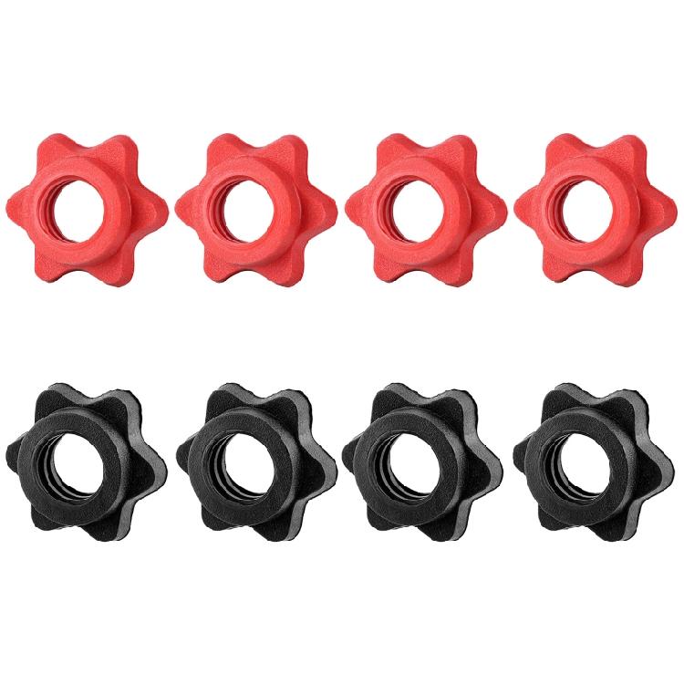 4Pcs Handbell Bar Lock Screw Nut Spin-Lock Collar Hex Nut For Strength Training