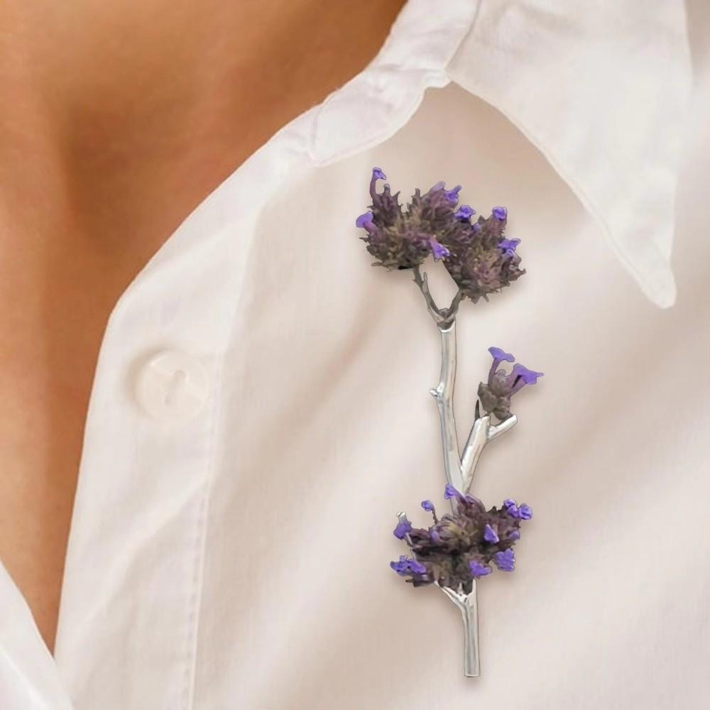 Exquisite Mini Cabbage Vase Brooch Elegant Flower Arranging Brooch  Wedding