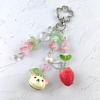 Kawaii Rilakkuma Easy Bear Phone Rope Chain Keyrings Lazybear Doll Keychains Bag Key Pendants Gift