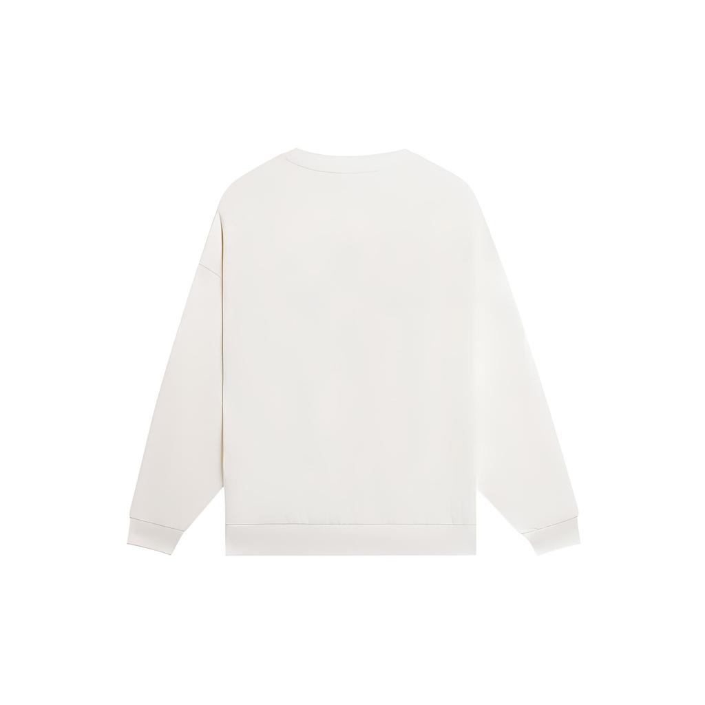 Li-Ning Anything Is Possible Graphic Sweatshirt 'Creamy White' Men's AWDSF75-8