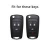 TPU Shell For Chevrolet Cruze Aveo Trax Sail Malibu Captiva Opel Vauxhall Astra J Corsa Insignia Mokka Car Flip Key Case Cover