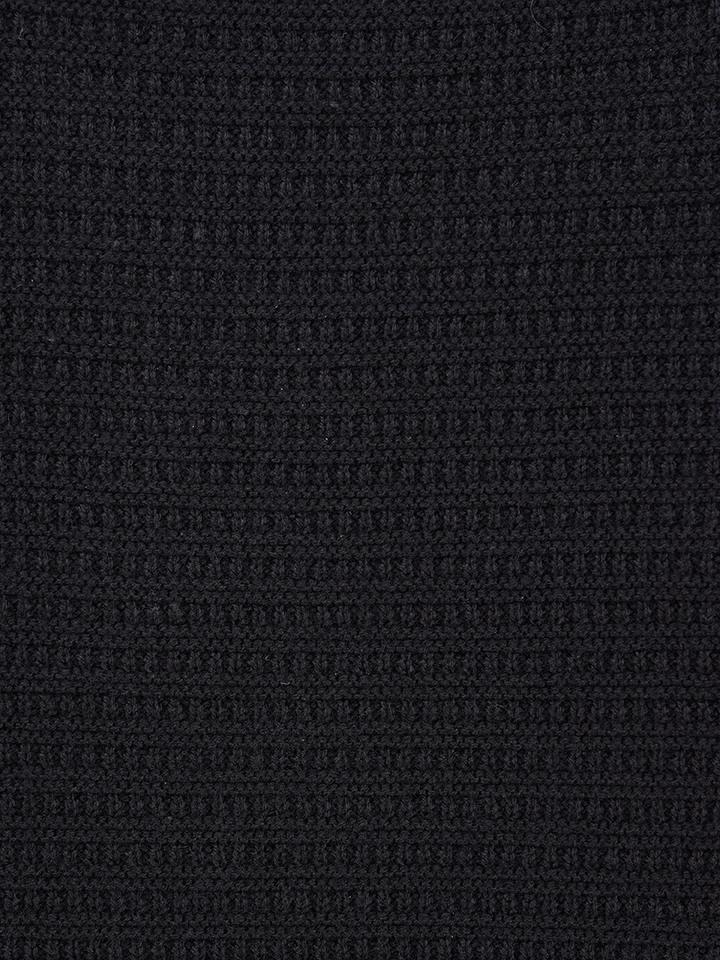 AND Z Men'S) Fine Texture Round Neck Knit_Bzf1Er1101Bk