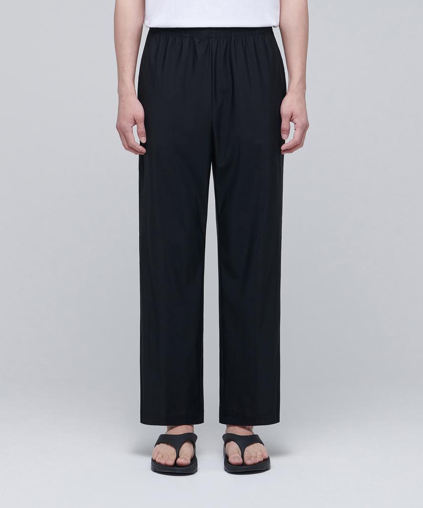 MUSINSA STANDARD [Cooltandard] Cooling Wide Elastic Waist Pants [Black]