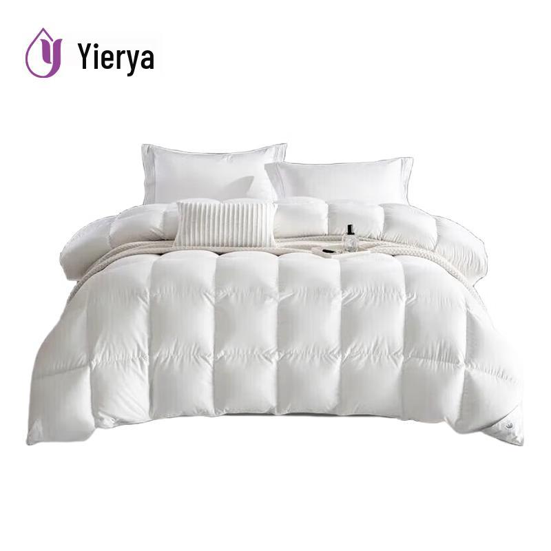 

YierYar 95% Grey Duck Down Winter Comforter
