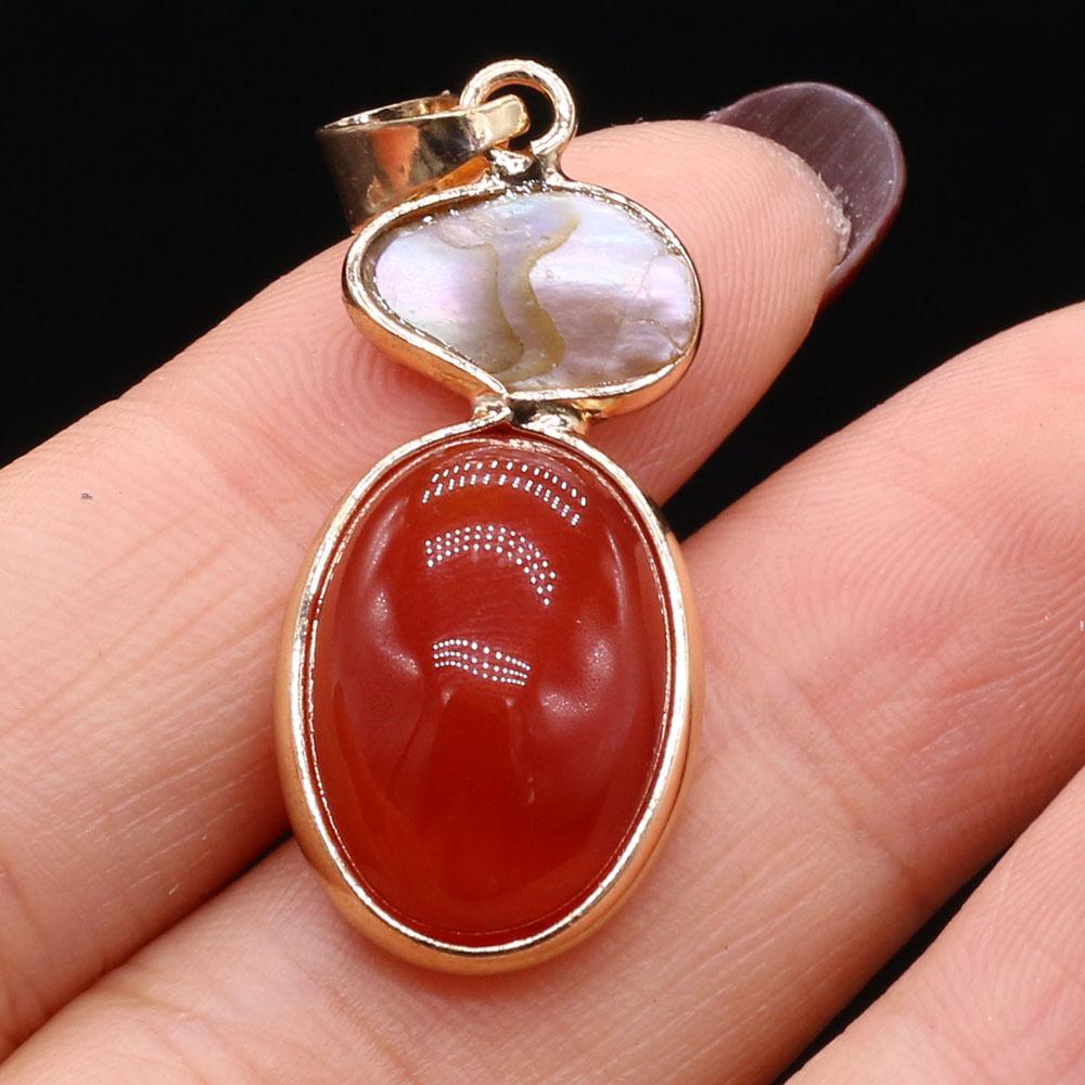 1Pc Unique Natural Stone Agate Pendant, Bohemian Irregular Women Charms for DIY Necklace Earrings Decoration Accessories, Carnival Jewellery Making