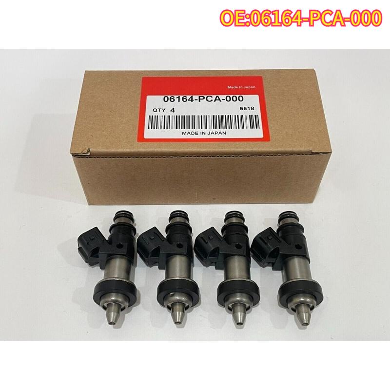 High quality New For 4pcs 06164-PCA-000 Honda CRV CR-V 1999 2000 2001 2.0L 06164PCA000 06164 PCA 000 Fuel Injectors Nozzle