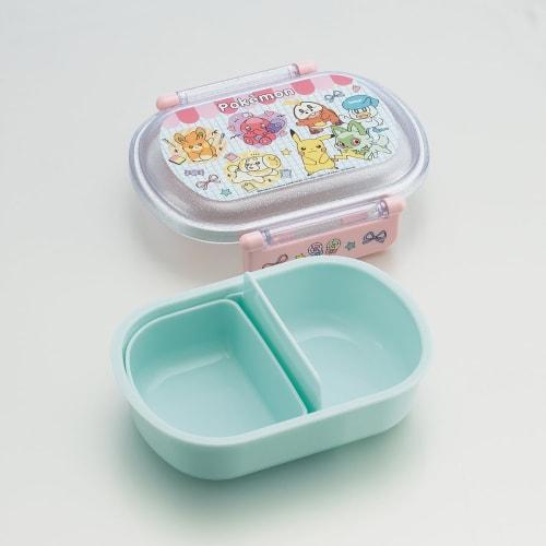 Skater Children's Lunch Box, 1 Tier, 360ml, with Core (Side Dishes Container), Dome-shaped Kids Lunch, Antibacterial Treatment, Made in Japan, Pokemon