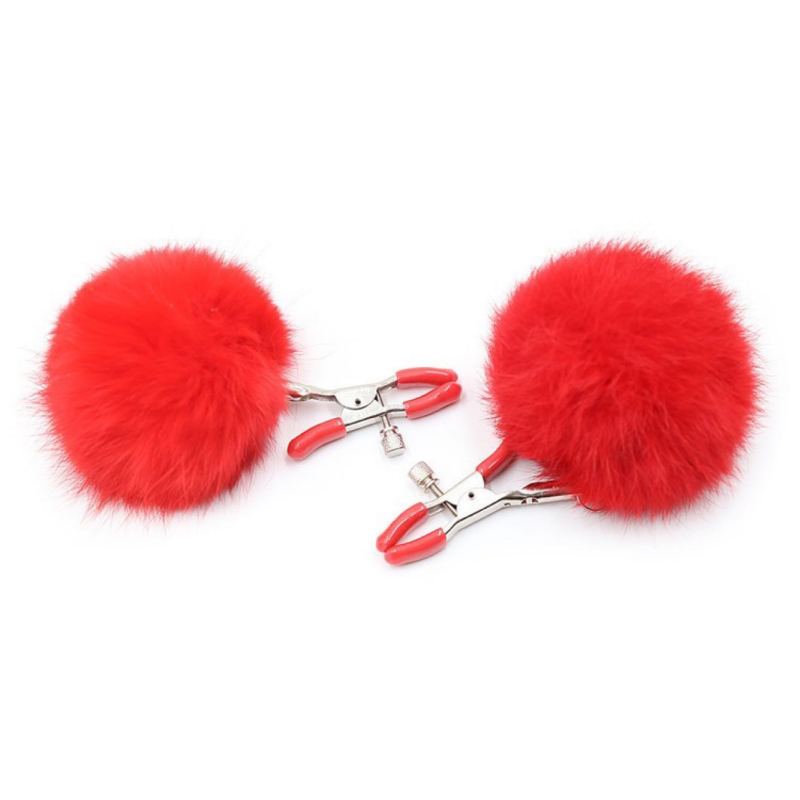 Steel Breast Clip Shaking Stimulate Sexy Papilla Clip Female Breast Clips Feather Breast Nipple Clamps Exotic Accessories