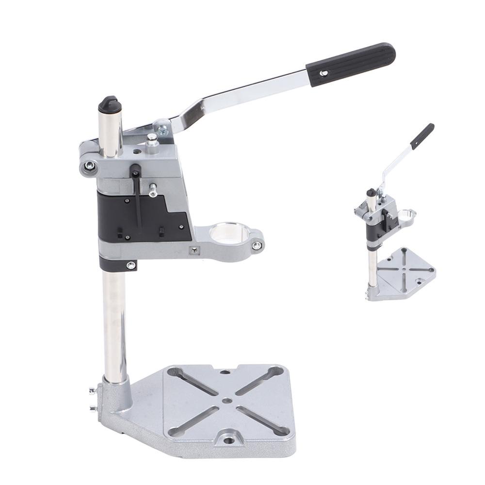 Aluminum Alloy Bench Drill Stand Adjustable Universal Drill Press Workbench Repair