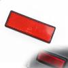 Motorcycle Reflective Plate Scooter Quad Rectangle Reflective Plate Warning Reflector for Universal Yamaha Pit Dirt Bike