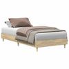 VidaXL Bed Frames Without Mattress Sonoma Oak 90x200 Cm, Bedroom Furniture, Bed Base, Single Bed, Bed, Bed Frame, Bed 861050