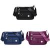 Casual Tote Bag For Elderly Women With Polyester Fabric Large Capacity Shoulder Crossbody Purse For Travel