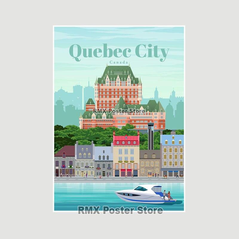 World Travel Minimalist  Posters New York London Paris City Poster White Paper Print Wall Art Decoration Picture Home Cafe Decor