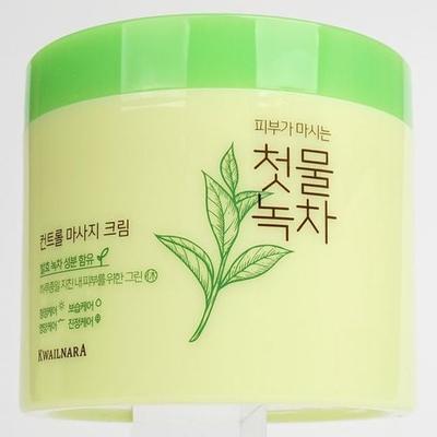 Massage Cream Containing Green Tea Ingredients 300g