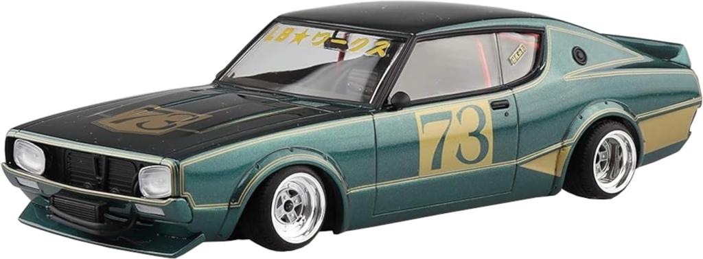 Aoshima Bunka Kyozaisha Liberty Walk Series LB Works Kenmeri 2Dr First Plastic Model 1/24 No.2 Ver.