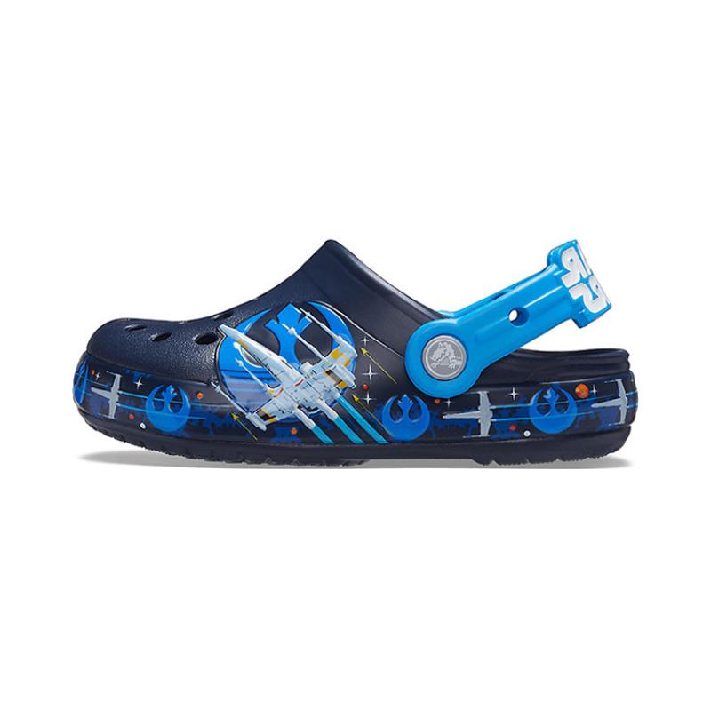 Crocs Luke Skywalker Star Wars Simple Casual Beach Hole Sandals Dark Blue Kids
