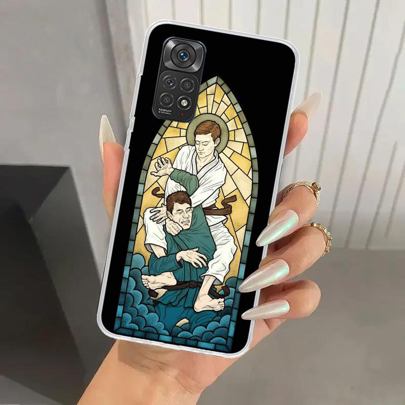 Judo jiu jitsu BJJ Brazilian Phone Case for Xiaomi Redmi Note 15 14 14S 13 12S 12 Pro 11S 11 Plus 11T 11E 10S Soft Funda Print S