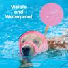 Waterproof Dog Bathing Cap Adjustable Swimming Headgear with Earmuffs Pet Head Cover for Small to Medium Dogs Protective Ear Pro