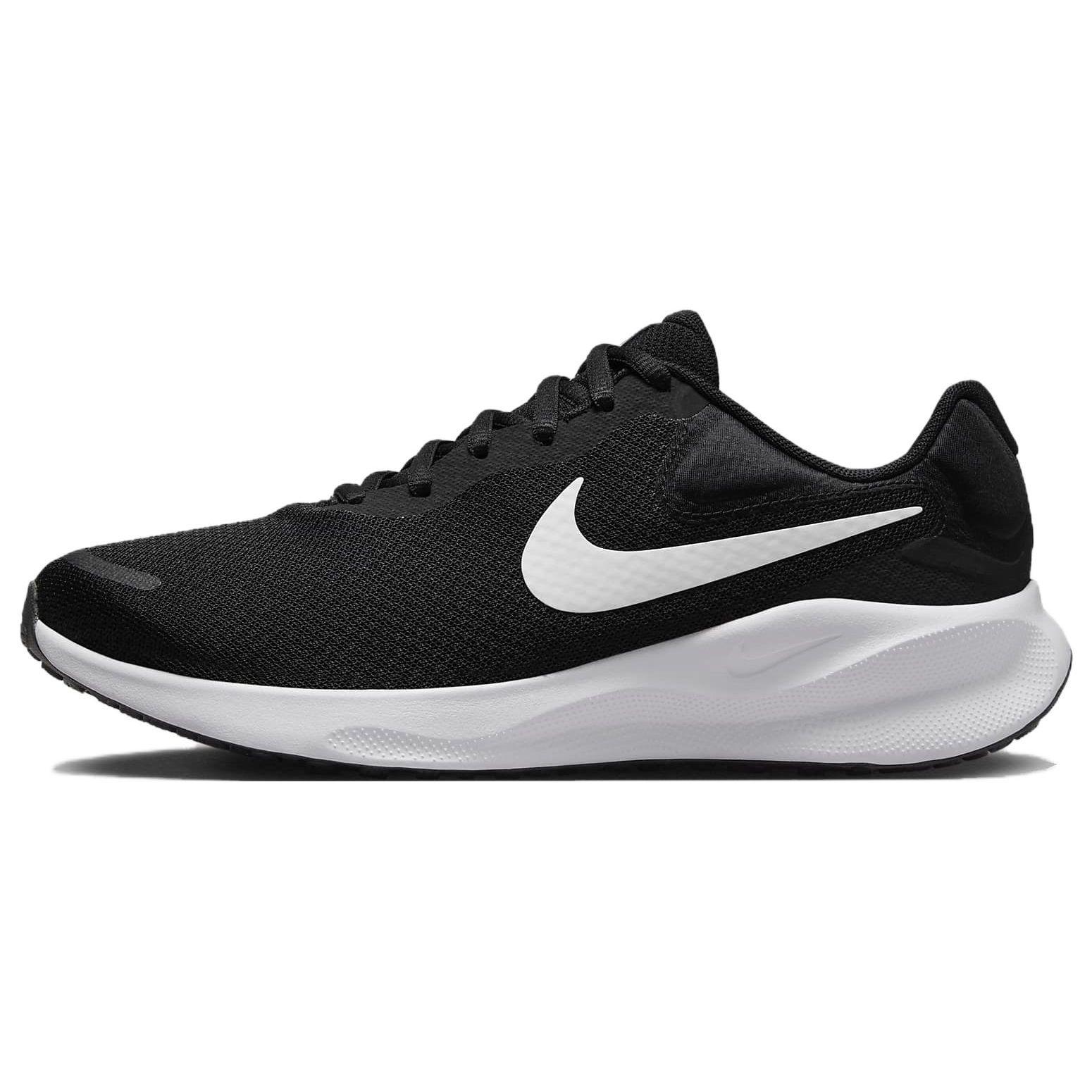 

Nike Revolution 7 Широкие черные белые женские кроссовки FZ6829-001 36.5