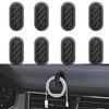 Auto für Gepäck Mini Stark für Auto Müll Verhindert Herunterfallen von Gepäck Einfache Innenwandmontage Haken Fasernhaken, 8-teiliges Set, Multifunktional,