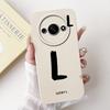 For Xiaomi Poco C61 Case PocoC61 C 61 Cover Luxury Letters Soft White Black Silicone Matte Fundas For Xiaomi Redmi A3 A3x Bumper
