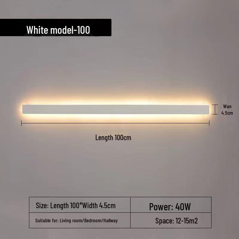 Modern Minimalist Wall Lamp for Bedroom, Living Room, or Hallway