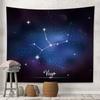 Beautiful Constellations Starry Sky Tapestry Background Cloth Bedroom Home Decoration Star Divination Theme Wall Tapestry