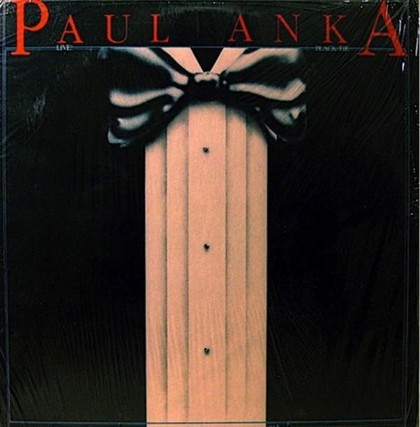 Виниловая пластинка PAUL ANKA Black Tie Live FA7792 Первая американская 1980 Канада Поп Б/у