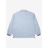 Open Collar Woven Sweatshirt  Blue  23ss
