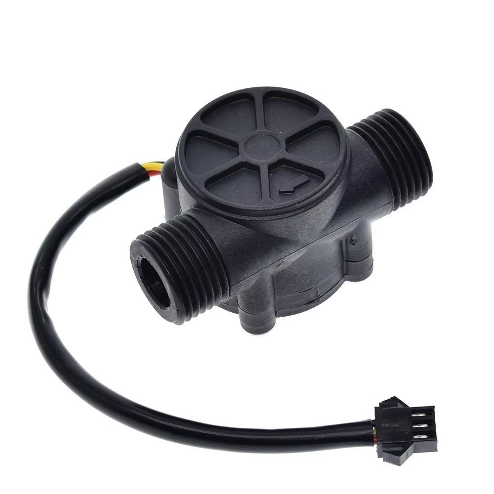 12V DC Power Supply Water Flow Sensor 1-30L/min Flow Range Flowmeter Sensor Irrigation Equipment