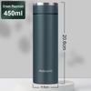 Fuguang Men's Portable 304 Stainless Steel Water Bottle
