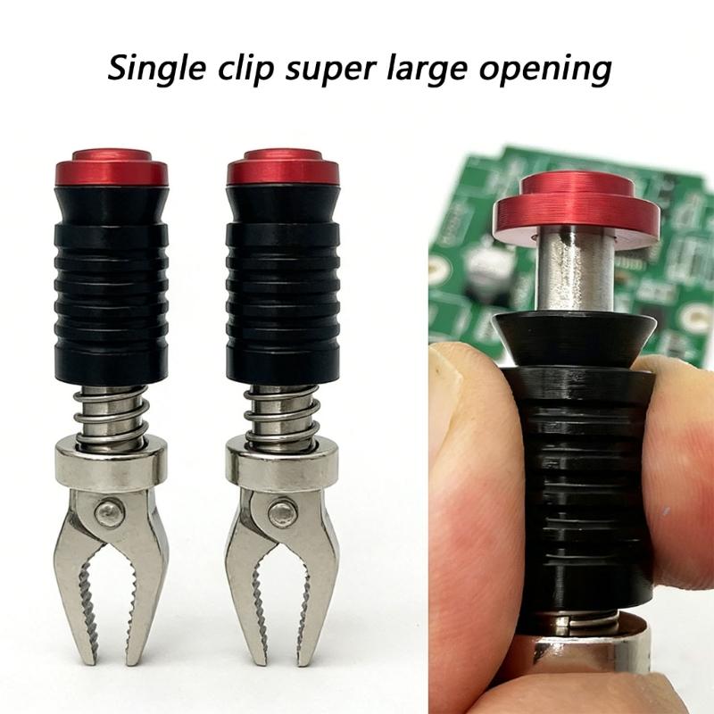 Magnetic PCB Soldering Clamps With Elastic Design For Precise Component Holding In Welding Applications