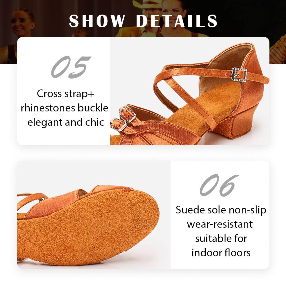 Dance Shoes for Women Salsa/Tango/Chacha/Rumba/Ballrooom/Latin Dance Shoes 3.5CM Heel