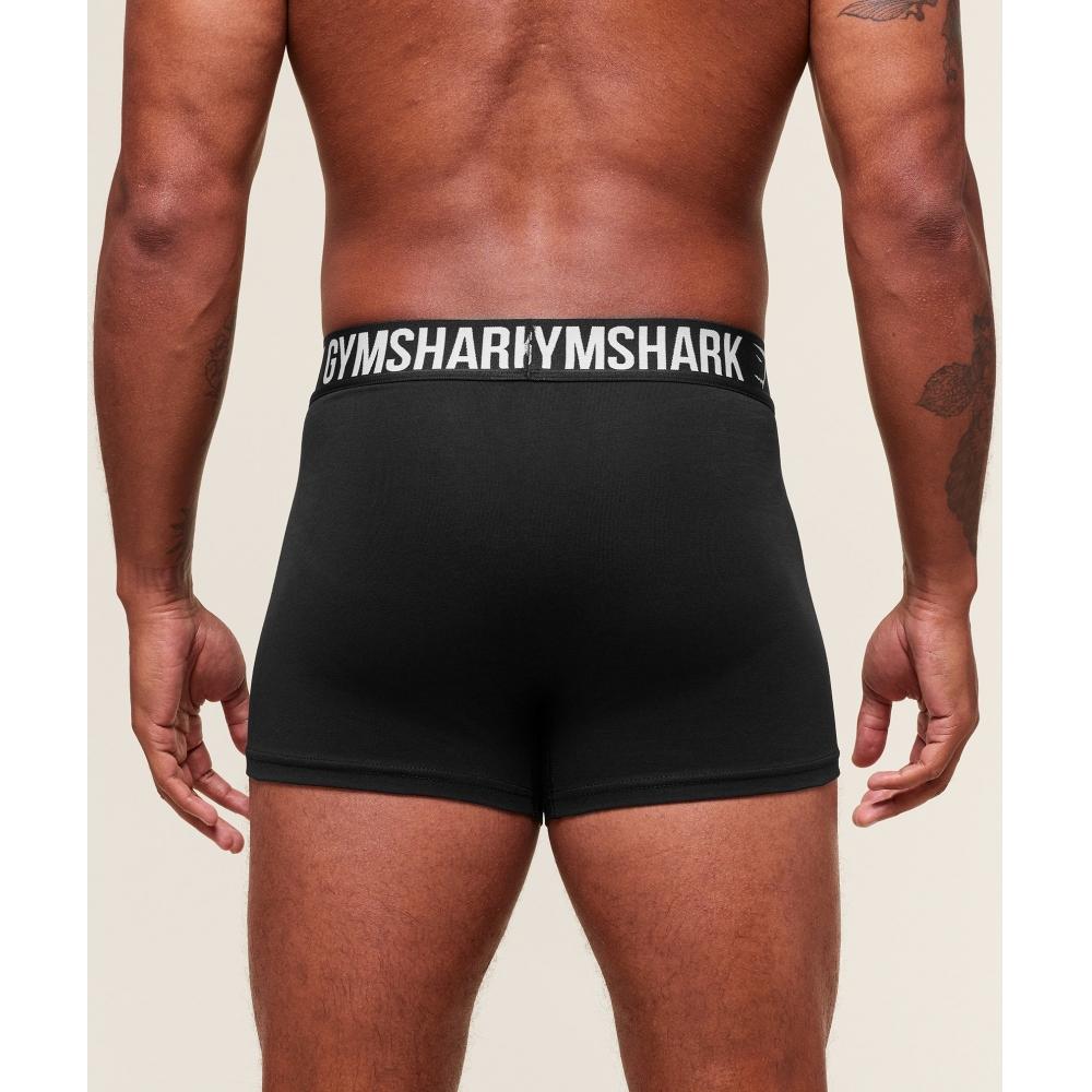 Gymshark Boxer Brief 7pk Black A4b3c Bb2j