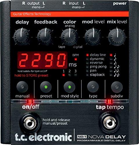 

TC Electronic ND-1 Nova Delay Guitar Pedal