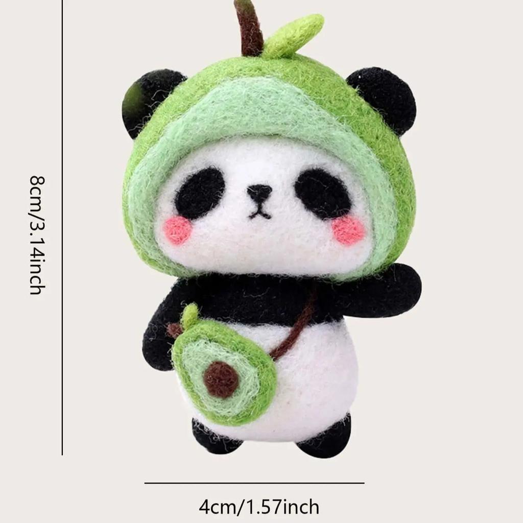 1set Wool Needle Felting Kit - Perfect for Beginner Crafters and Hobbyists To Create Unique Art and Craft Pieces