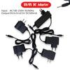 1PCS 5V New AC 100V-240V EU/US Adapter DC 5V 500mA Power Supply EU Plug DC 3.5mm x 1.35mm Charger for Phones Flashlight Headlamp