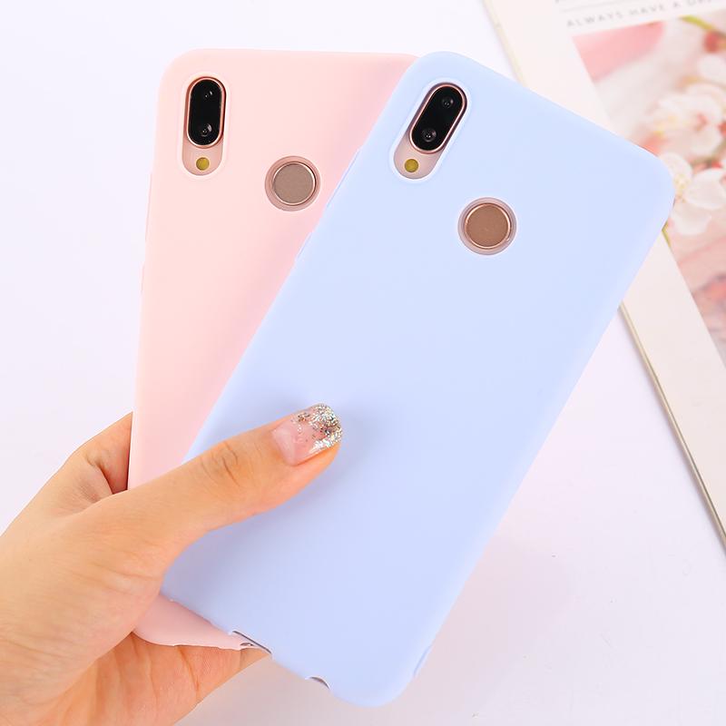 Candy Color Case for Huawei Y6 Y5 Prime 2018 P20 P9 P10 Mate 10 Lite Honor 10 9 Lite 7C 7A Pro 7X 8X P Smart Soft Silicon Cases