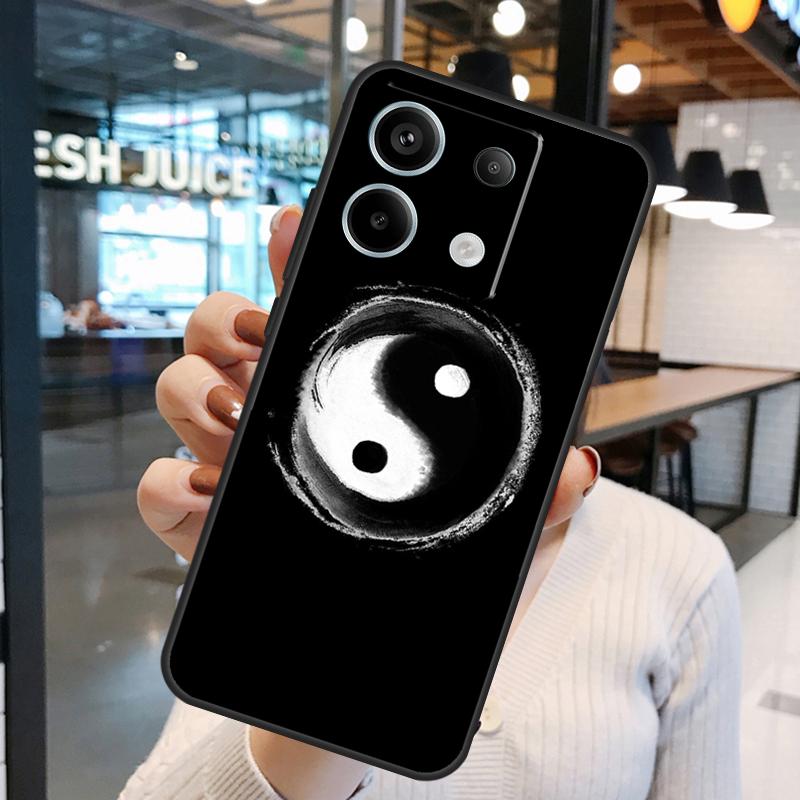 Eight Diagrams Taiji Yin Yang Cover For Xiaomi Redmi Note 13 Pro 12 11 9 10 Pro 9S 10S 11S 12S Redmi 12 10C 12C 13C Case