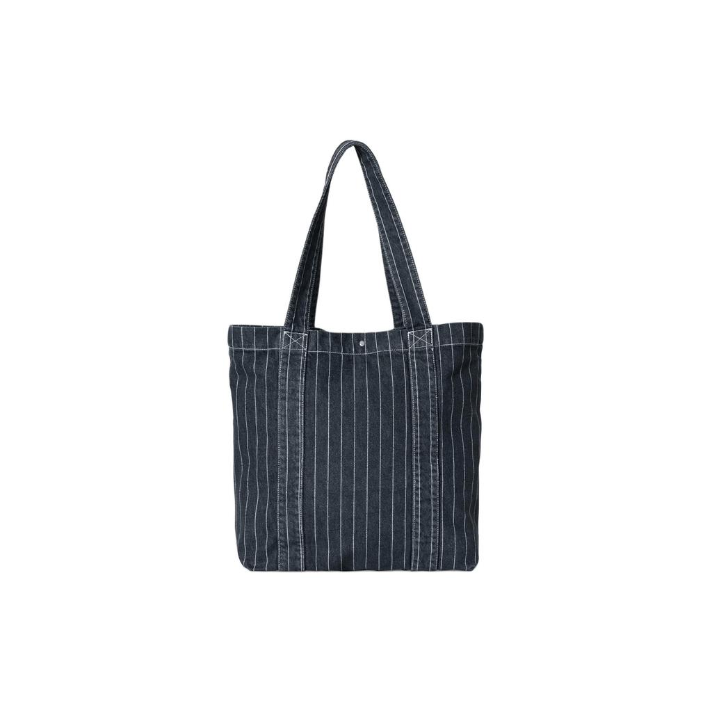 New Carhartt WIP Cotton Tote Bag, Shopping Bag, Shoulder Bag, Handbag Men's Black & White I0330071XX06