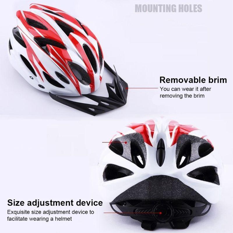 Cycling Helmet Comfortable Lining Light Weight Bicycles Helmet Hollows Breathable Cycling Helmet for Outdoor Sports
