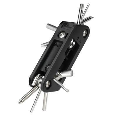 Portable Bike Repair Wrench 10 In 1 Cycling Repair Tool Hexagonal Spoke Wrench Space Saving Bicycles Repair Tool