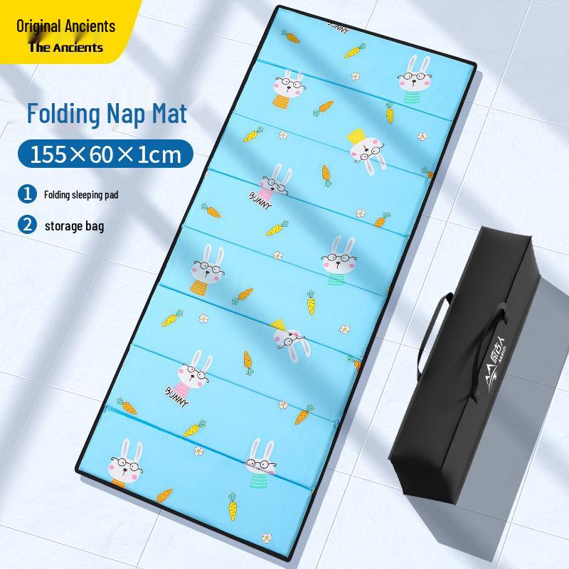 

Children s Portable Folding Nap Mat - Moisture-Proof and Perfect for Primary School Floor Naps
