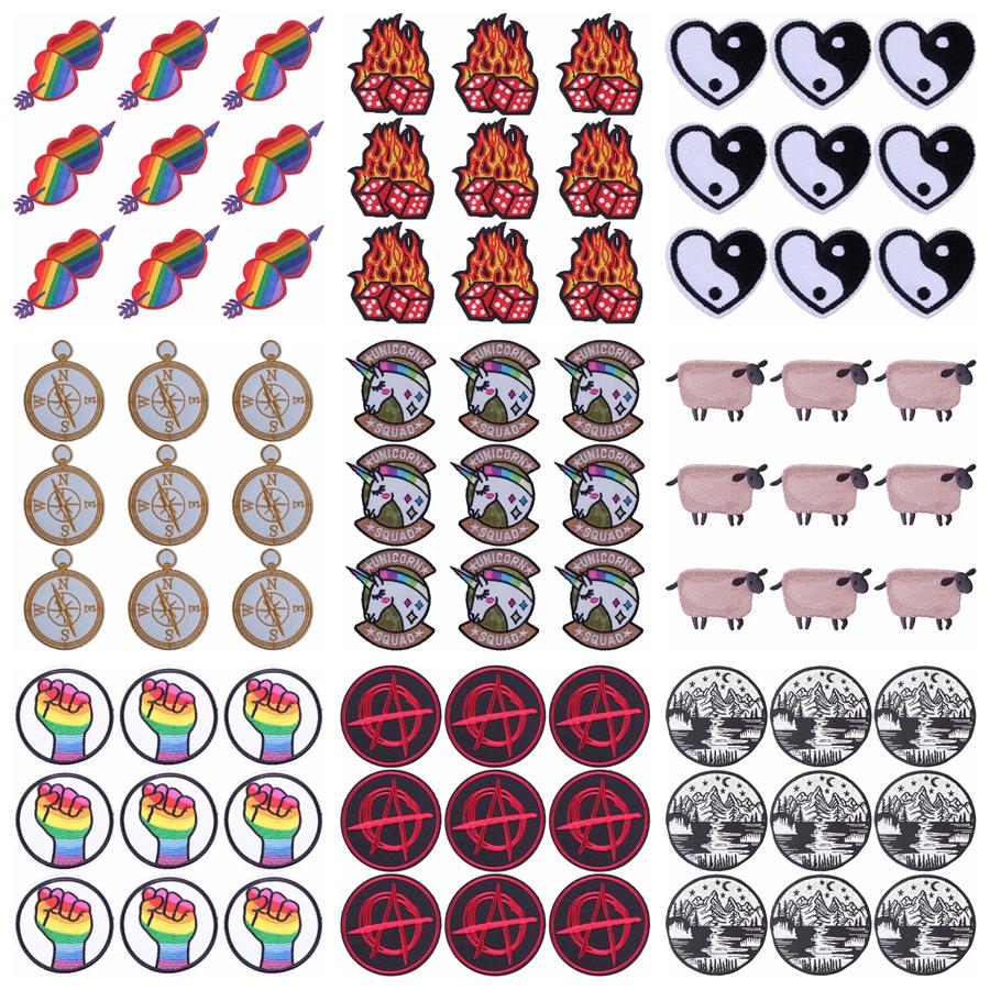 

10 шт./лот, оптовая продажа, вышивка, железные нашивки для одежды, нашивки для одежды, куртки, декор, аппликация, принадлежности для шитья