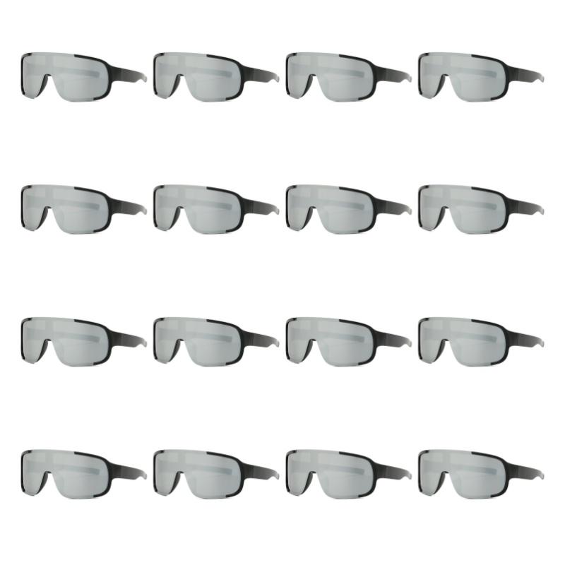16pcs Cycling Sunglasses for Men Women Riding Outdoor Sports Sunshade Anti-ultraviolet Protection Bicycle