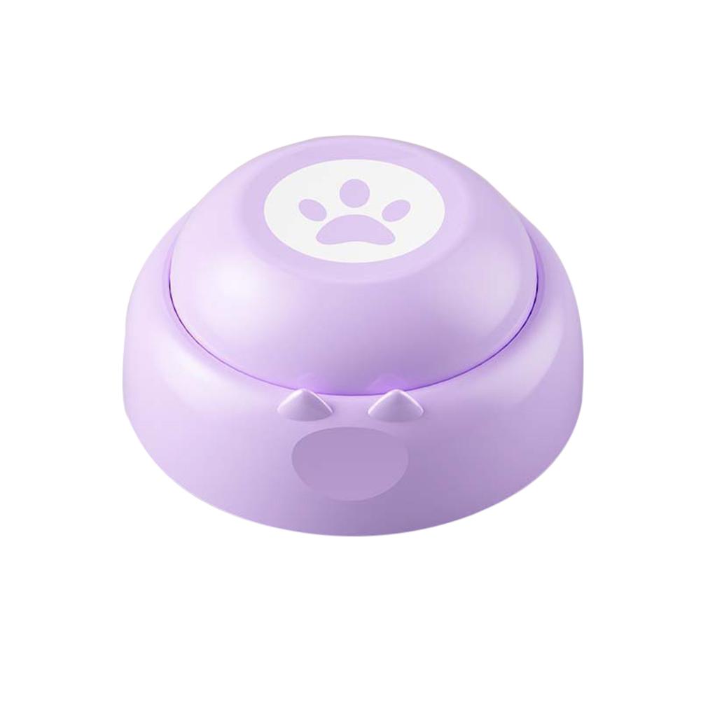 

Кнопка записи голоса для общения, зуммер для дрессировки домашних животных, говорящая кнопка для игрушки для собак, кликер для записи голоса для обучения вас фиолетовый