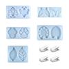 Sketching Board Clip Silicone Molds UV Epoxy Resin Mold Cat-Paw Casting Moulds for DIY Drawing Supplies Jewelry Making